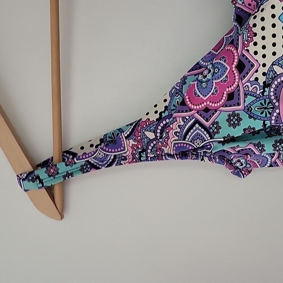 Spanx ASSETS by Sara Blakely Power Suit Slimming Tummy Control Floral Swimsuit - Picture 7 of 16